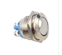 1X 12V Metallo Impermeabile Pulsante Momentanea On Off per horn per