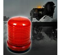 1X 24V 60 LED Luce Beacon Arancione Da Tetto Lampada Di Emergenza Rotante Flash