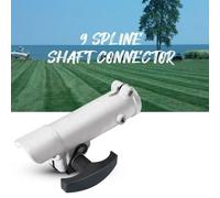 1x 26mm 9-Spline Albero Connettore Morsetto per Vari Tagliaerba Decespugliatore