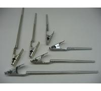 1x 6er Set Pinze Morsetto 10,20, 30cm Stand Rivestimento Asta Vernice Lackpoint