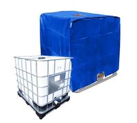1X Acqua Piovana Serbatoio 1000 Litri IBC Contenitore Alluminio