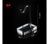 1x Acrilico Trasparente Braccialetto Display Piedistallo Bracciali Supporti Casa