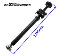 1x albero di scena posteriore per VW Touareg Audi Q7 Porsche Cayenne cuscinetto centrale 1246mm 7L6521102G