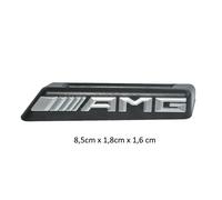 1x AMG Scritta Emblema Logo Griglia Tuning Mercedes-Benz W205 C63 W117