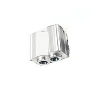 1X APP Music Control Double Head 16W RGBW Twinkle LED Light Engine con telecomando for stella a soffitto for auto Facile da nascondere