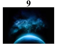 1X Autoadesivo Vasca Acquario Sfondo Adesivo 5D HD