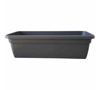 Siena Garden Fioriera da balcone 80 cm antracite con vasca irrigazione e indicatore acqua