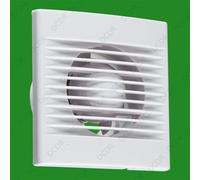 1x Bianco 100mm 10.2cm Bagno Wc Ventola Ventilatore Estrattore Con Invasa Timer
