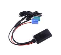 1x Bluetooth Stereo Audio Cable Adapter w/ Microphone Fit For Renault 2005-2011