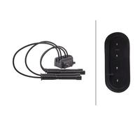 1x Bobina Accensione Blocco Accesione -poli Hella per Renault Clio II (BB _/ CB