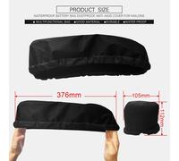 1x Borsa Impermeabile Batteria Bici Elettrica E Bike Copertura Protetta per Hail