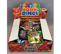 1X BOX 100 BUSTE BUSTINE SIGILLATE MORBI DINOS ALLEGRI DINOSAURI GIG NEW VINTAGE