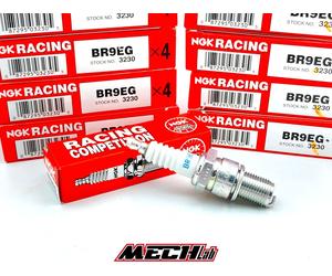 1x candela passo lungo NGK BR9EG 2 tempi racing competition rossa