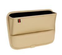 1x Car Console Side Seat Gap Filler Organizer Key Phone Holder Storage Box Bag