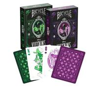 1X Carte Da Gioco Premium Magic Disney Villains Verde/Purpureo (Assortite)