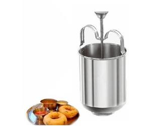 1x Ciambella Acciaio Ciambella Menduwada Meduwada Manuale Stampo Dispenser Pa...