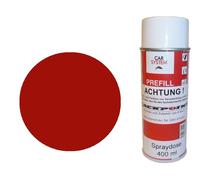 1x Contenitore Spray 400ml 1K Vernice Auto per Idoneo Mazda Rh Alba Rosso Lucido