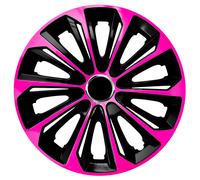 NRM Extra Strong Coprimozzo universale Copricerchio 1 pezzo (rosa/nero, 15")
