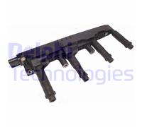 1X Delphi Bobina GN10252-12B1 OEM Std 3-polig per Mercedes Classe W168 Vaneo