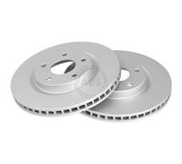 1X Disco Freno A.b.s. 17889 Rivestito per Nissan Assale Anteriore