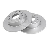 1X Disco Freno A.b.s.Rivestito per Audi Seat Skoda VW Vag Assale Posteriore