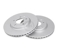 1X Disco Freno A.b.s.Rivestito per Opel Vauxhall Chevrolet Assale Anteriore
