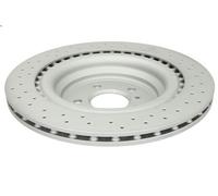 ATE Disco freno 24.0122-0297.1 posteriore ventilato 2x per Mercedes-Benz W166