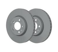 Disco freno ATE 24.0124-0263.1 anteriore, ventilato, altamente carbonizzato, 1 Pezzo