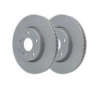 1X Disco freno ATE 24.0125-0221.1 per CIVIC X Tre volumi 1.5 2016-2022