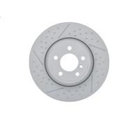 Disco freno BOSCH 0 986 479 E15 posteriore, ventilato, geschlitzt, altamente carbonizzato, 1 pezzo
