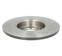 Disco freno BREMBO 0893642X posteriore, perforato, perforato, pieno, 1 Pezzo