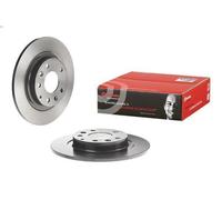 Brembo Disco freno 08D22211 – posteriore, pieno – 1 pezzo