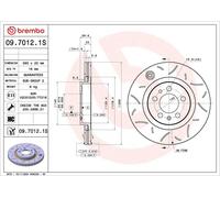 BREMBO 09.7012.1S Disco freno