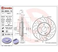 Disco freno BREMBO XTRA LINE BREMBO 09.8304.1X, 1 Pezzo
