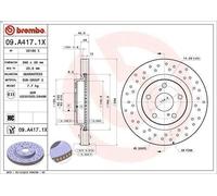 1X Disco freno BREMBO 09.A417.1X per LEXUS ES (_V6_) 2.5 2012-2018