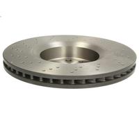 Disco freno BREMBO 09A4261X anteriore, gelocht, ventilato, perforato, 1 pezzo