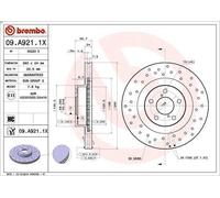 1X Disco freno BREMBO 09.A921.1X per SUBARU XV (_GP_) 2 2012-2017