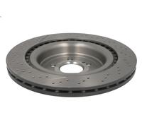 Disco freno BREMBO 09B87911 posteriore, ventilato, fessura, altamente carbonizzato, 1 Pezzo