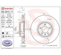1X Disco freno BREMBO 09.C514.11 per RANGE ROVER IV (L405) 3 2013-2021