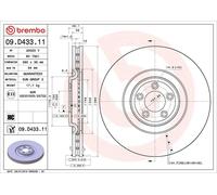 Brembo Discofreno 09D43311 anteriore ventilato per Jaguar 1 pezzo