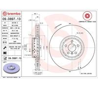 1X Disco freno BREMBO 09.D897.13 per BMW X7 (G07) 3 2019-2020