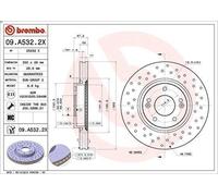 Brembo Disco freno XTRA LINE 09.A532.2X Anteriore Forato Ø300 mm 1 pezzo