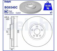 DELPHI BG9340C Disco freno