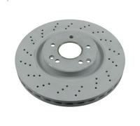 1X Disco freno FEBI 26107 per MERCEDES-BENZ SLK (R171) 3 2005-2011