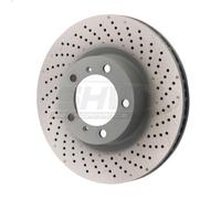1X Disco freno SHW PFR39972 per PORSCHE 911 (991) 3.4 2011-2019