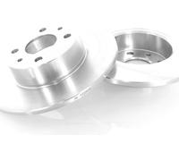 Coppia Dischi Freno Solido Posteriori per Fiat Stilo 2001-,Bravo,Linea,Multipla