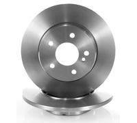 Coppia Dischi Freno Solido Posteriori D + S per Mercedes E-Classe S210 1996-2003