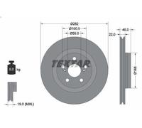 1X Disco freno TEXTAR 92333503 MAZDA 2 Hatchback (KB) 1.5 2022-