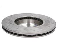 Disco freno TRW DF6600S anteriore, ventilato, fessura, altamente carbonizzato, 1 Pezzo