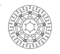 1X Disco freno TRW MSW243